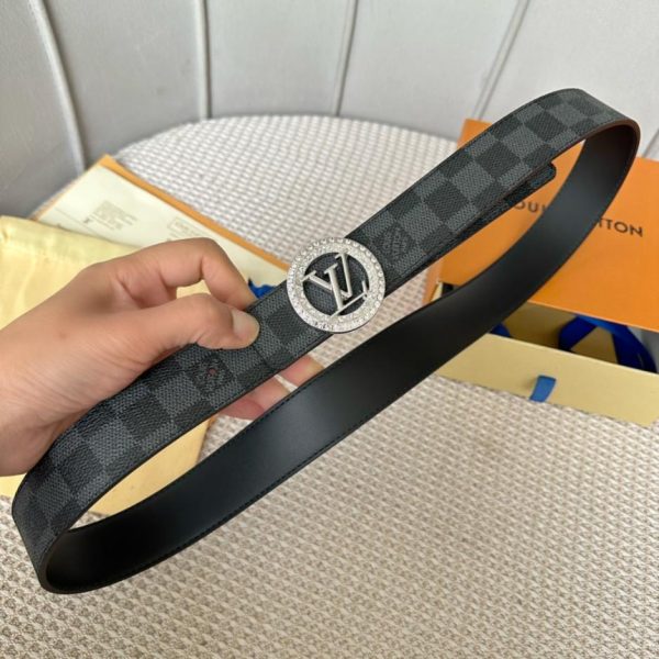 réplica,joyas,joyería,1:1,replica,fake,lujo,barato LOUIS VUITTON women’s boutique belt width 35