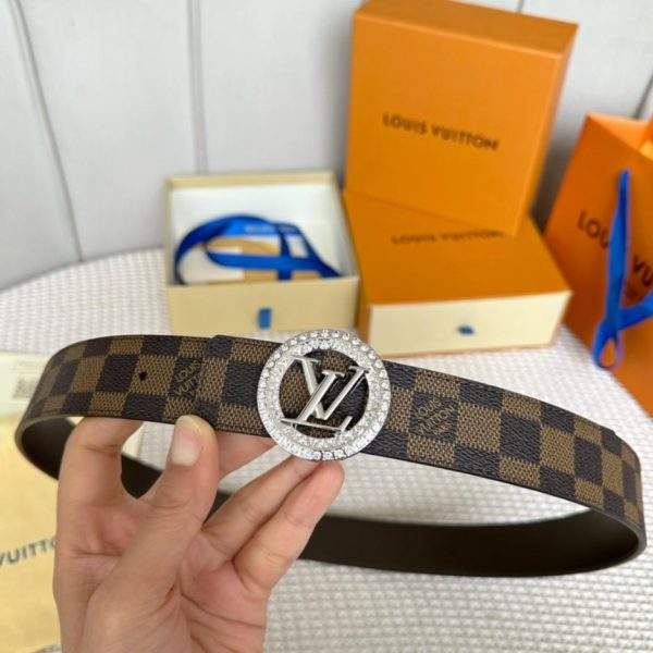 réplica,joyas,joyería,1:1,replica,fake,lujo,barato LOUIS VUITTON women’s boutique belt width 35