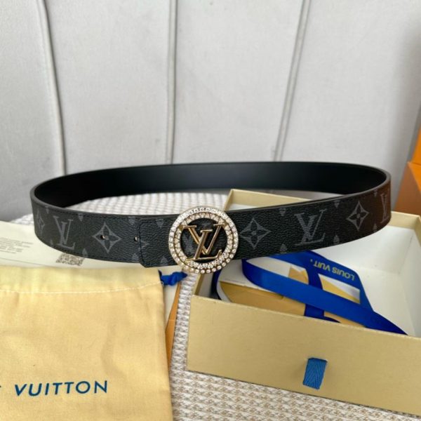 réplica,joyas,joyería,1:1,replica,fake,lujo,barato LOUIS VUITTON women’s boutique belt width 35
