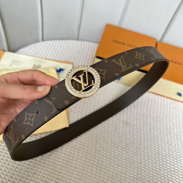 réplica,joyas,joyería,1:1,replica,fake,lujo,barato LOUIS VUITTON women’s boutique belt width 35