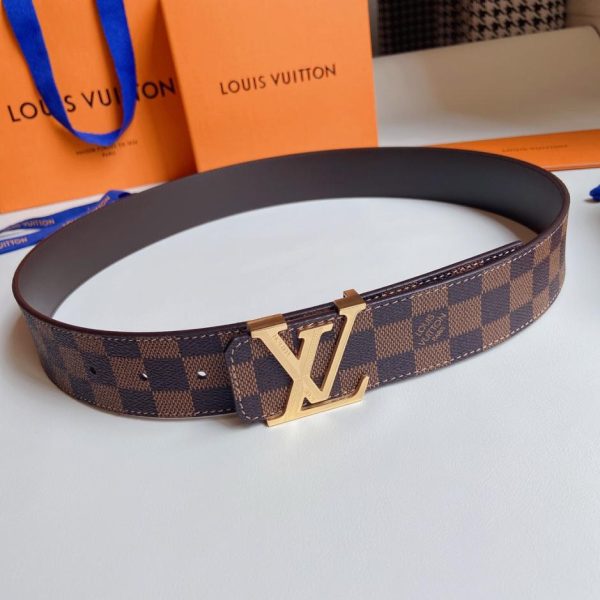 réplica,joyas,joyería,1:1,replica,fake,lujo,barato LOUIS VUITTON belt original width 40 mm