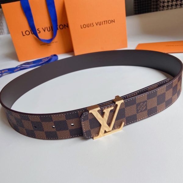 réplica,joyas,joyería,1:1,replica,fake,lujo,barato LOUIS VUITTON belt original width 40 mm