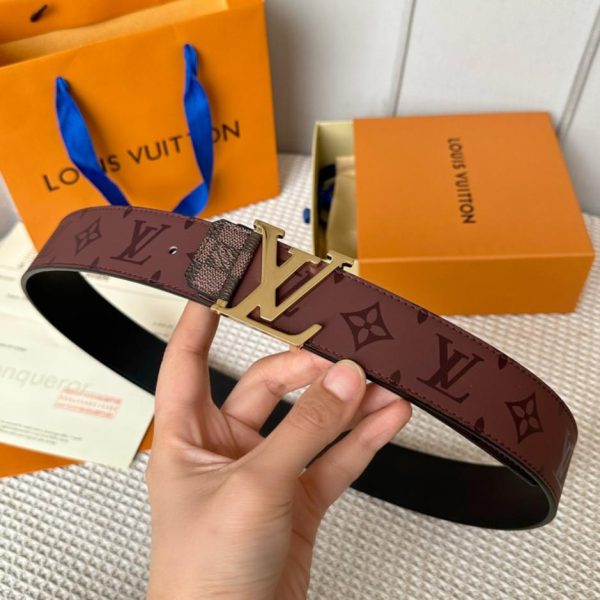 réplica,joyas,joyería,1:1,replica,fake,lujo,barato LOUIS VUITTON belt original width 40mm