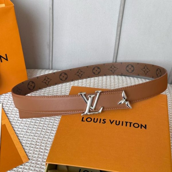 réplica,joyas,joyería,1:1,replica,fake,lujo,barato LOUIS VUITTON Special Limited Edition Women’s Belt Width 3.0