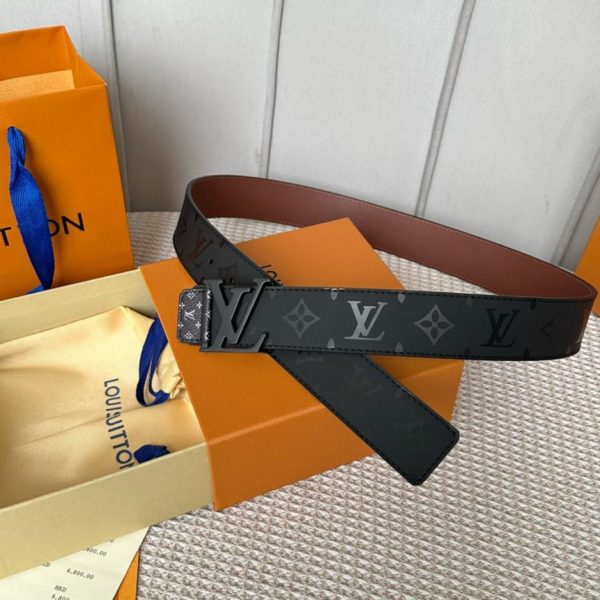 réplica,joyas,joyería,1:1,replica,fake,lujo,barato LOUIS VUITTON belt original width 40mm