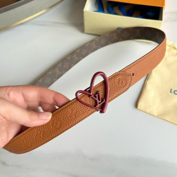 réplica,joyas,joyería,1:1,replica,fake,lujo,barato LOUIS VUITTON Women’s Classic Belt Width 30mm