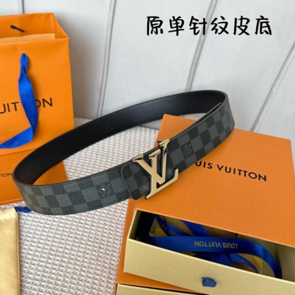 réplica,joyas,joyería,1:1,replica,fake,lujo,barato LOUIS VUITTON width 40 belt double-sided
