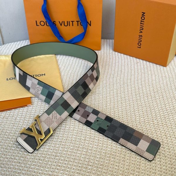 réplica,joyas,joyería,1:1,replica,fake,lujo,barato LOUIS VUITTON men’s new belt double-sided