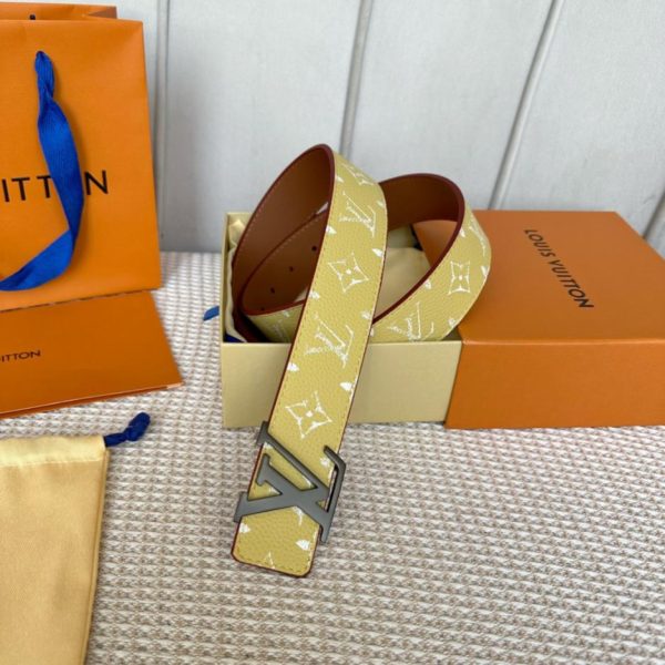 réplica,joyas,joyería,1:1,replica,fake,lujo,barato LOUIS VUITTON men’s new belt double-sided
