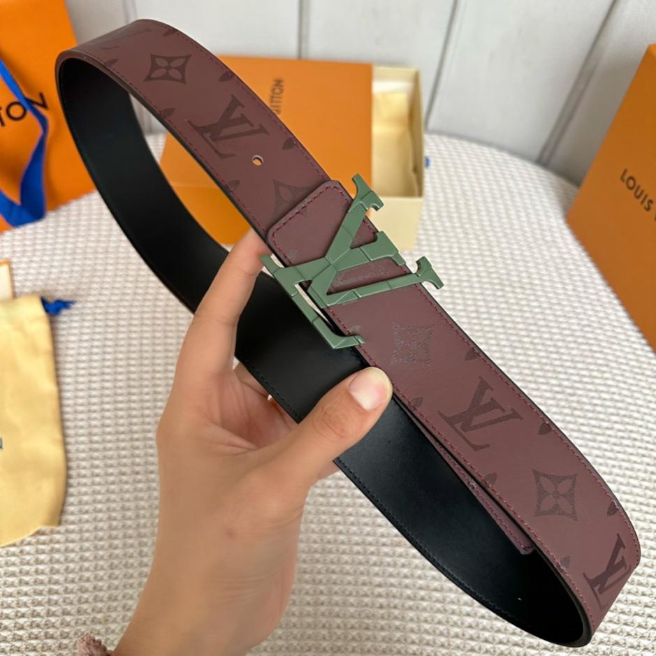 réplica,joyas,joyería,1:1,replica,fake,lujo,barato réplica,joyas,joyería,1:1,replica,fake,lujo,barato LOUIS VUITTON shape double-sided belt