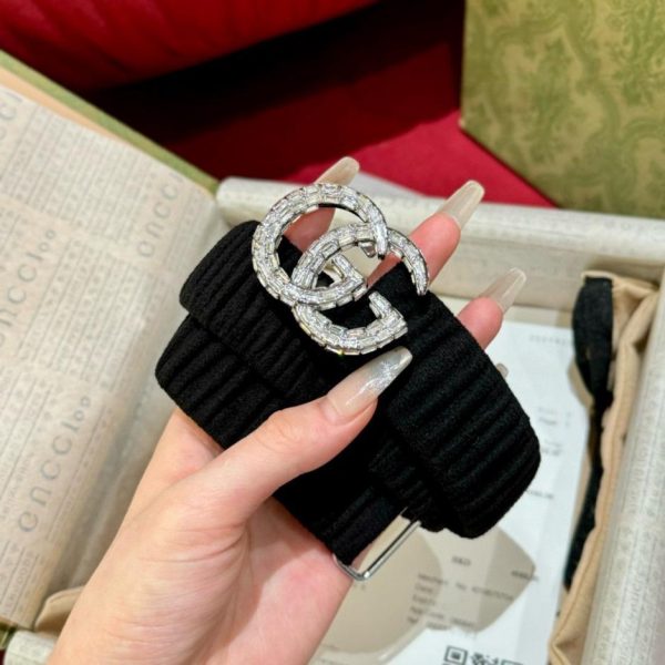 réplica,joyas,joyería,1:1,replica,fake,lujo,barato Gucci doble ancho 3.0cm