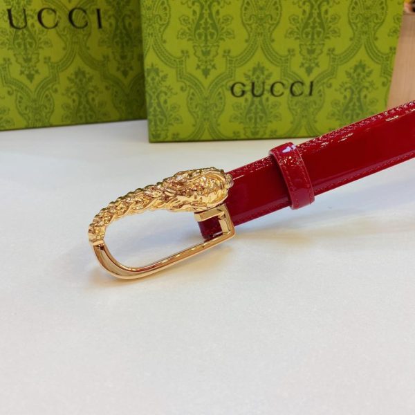 réplica,joyas,joyería,1:1,replica,fake,lujo,barato Cinturón Gucci de piel de becerro