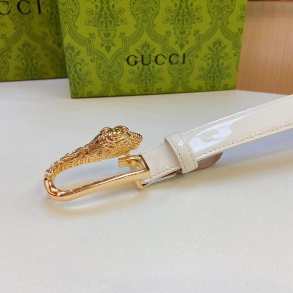 réplica,joyas,joyería,1:1,replica,fake,lujo,barato Cinturón Gucci de piel de becerro