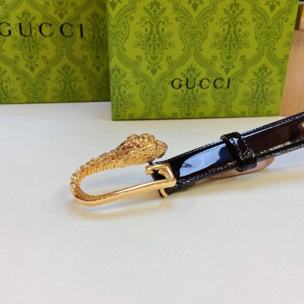 réplica,joyas,joyería,1:1,replica,fake,lujo,barato Cinturón Gucci de piel de becerro
