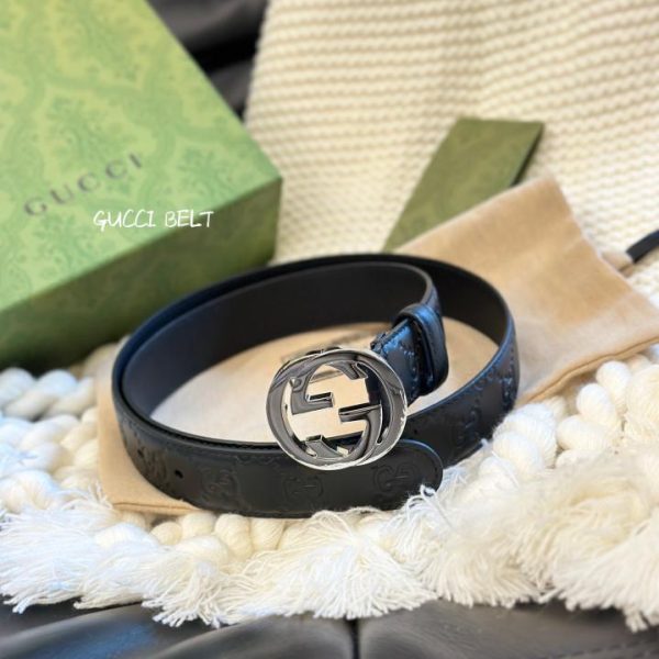 réplica,joyas,joyería,1:1,replica,fake,lujo,barato Gucci clásico ancho 3.0cm