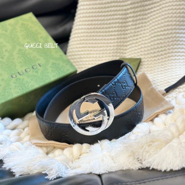 réplica,joyas,joyería,1:1,replica,fake,lujo,barato Gucci clásico ancho 4.0cm