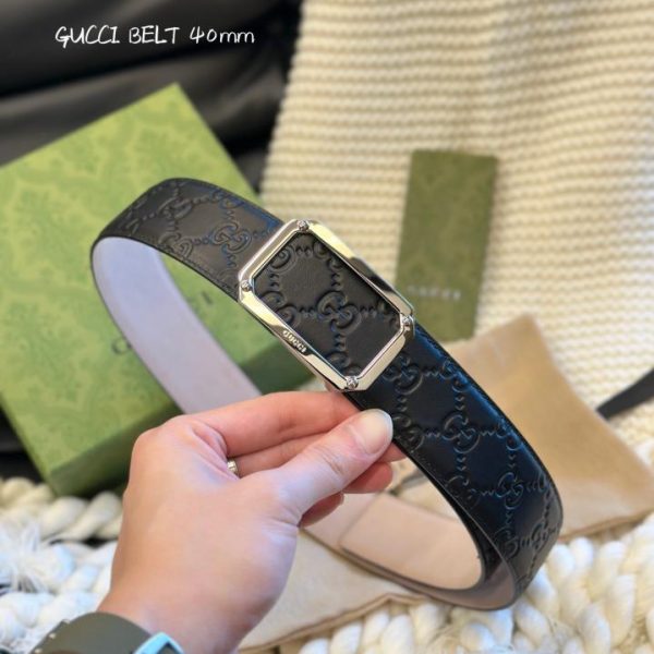 réplica,joyas,joyería,1:1,replica,fake,lujo,barato Gucci clásico ancho 4.0cm