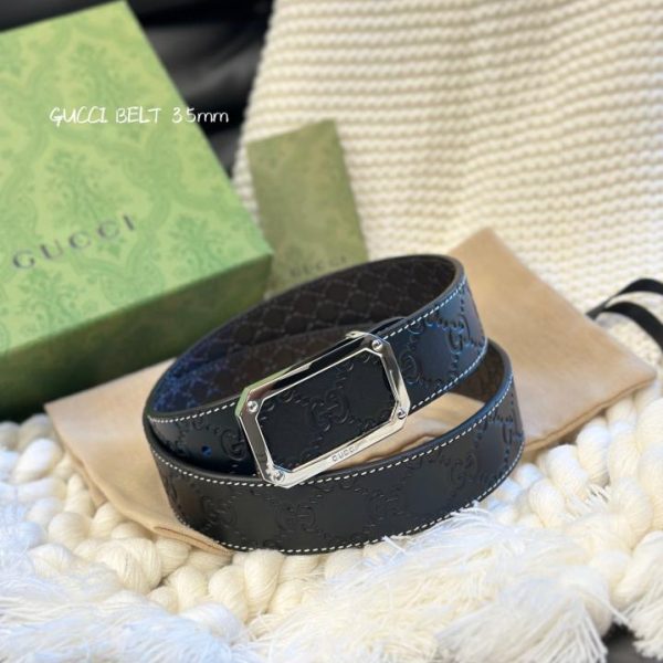 réplica,joyas,joyería,1:1,replica,fake,lujo,barato Gucci clásico ancho 3,5 cm.