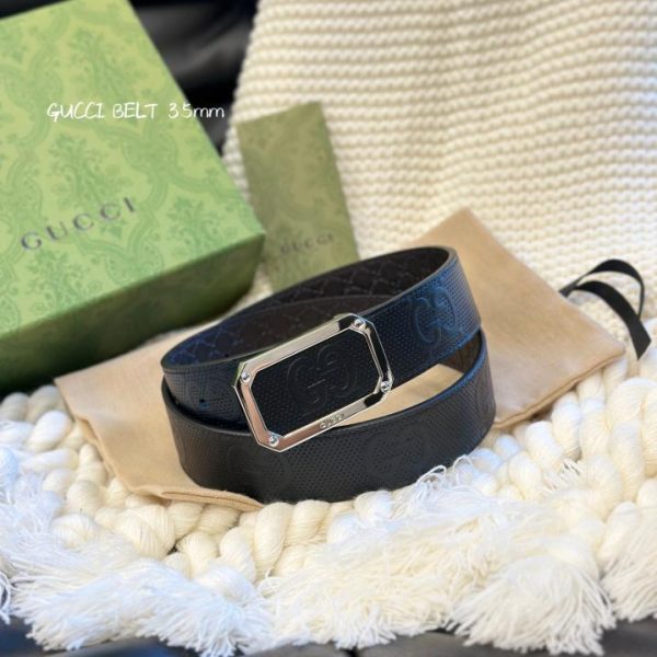 réplica,joyas,joyería,1:1,replica,fake,lujo,barato Gucci clásico ancho 3,5 cm.
