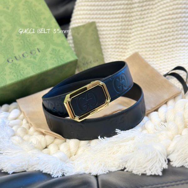 réplica,joyas,joyería,1:1,replica,fake,lujo,barato Gucci clásico ancho 3,5 cm.