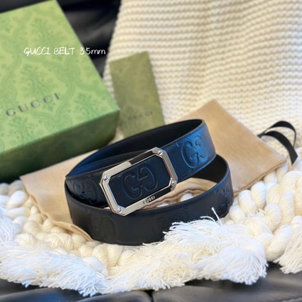 réplica,joyas,joyería,1:1,replica,fake,lujo,barato Gucci clásico ancho 3,5 cm.