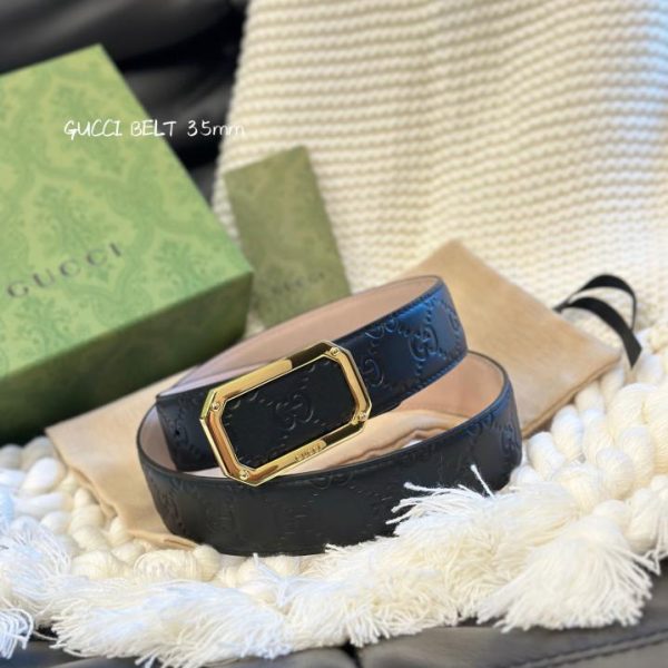 réplica,joyas,joyería,1:1,replica,fake,lujo,barato Gucci clásico ancho 3,5 cm.