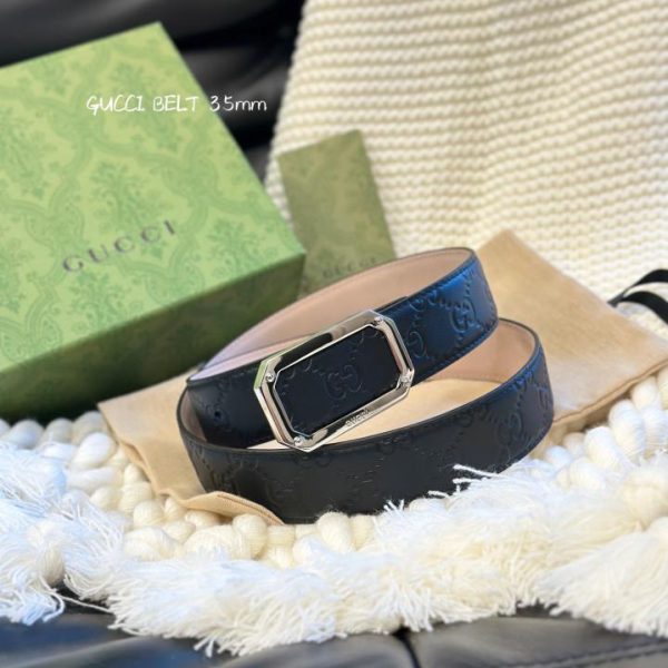 réplica,joyas,joyería,1:1,replica,fake,lujo,barato Gucci clásico ancho 3,5 cm.