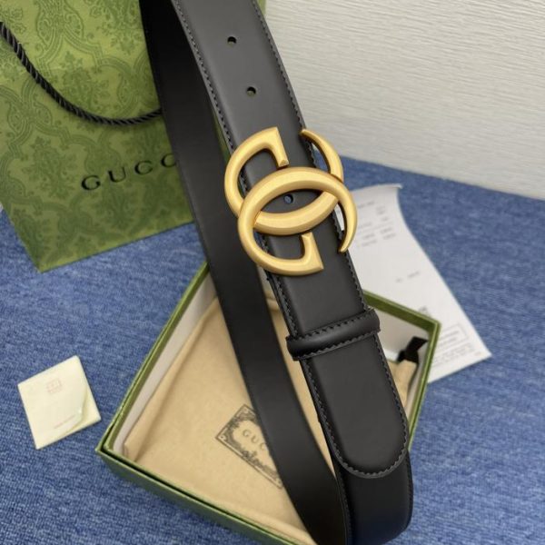 réplica,joyas,joyería,1:1,replica,fake,lujo,barato Cinturón con firma Gucci