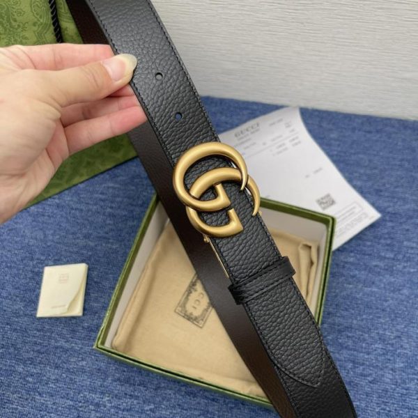 réplica,joyas,joyería,1:1,replica,fake,lujo,barato Cinturón con firma Gucci