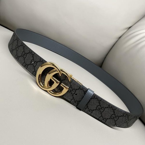 réplica,joyas,joyería,1:1,replica,fake,lujo,barato Cinturón reversible Gucci 3.7