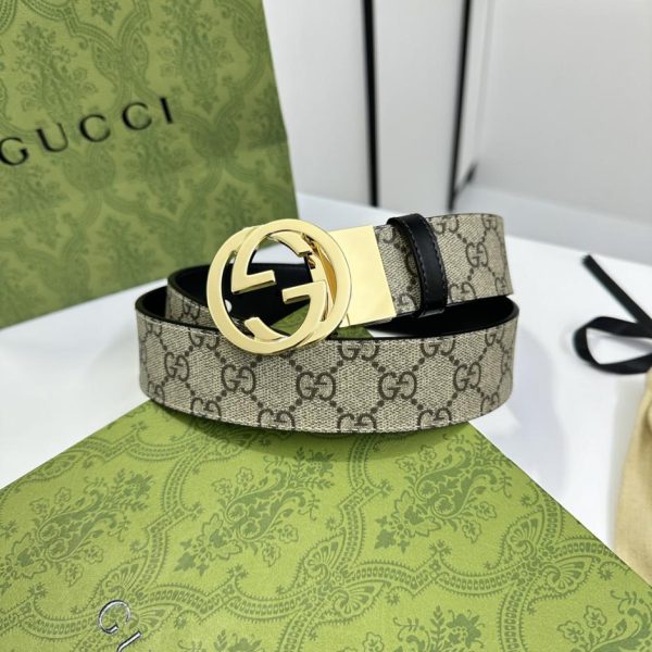 réplica,joyas,joyería,1:1,replica,fake,lujo,barato Ancho Gucci 3,7 cm.