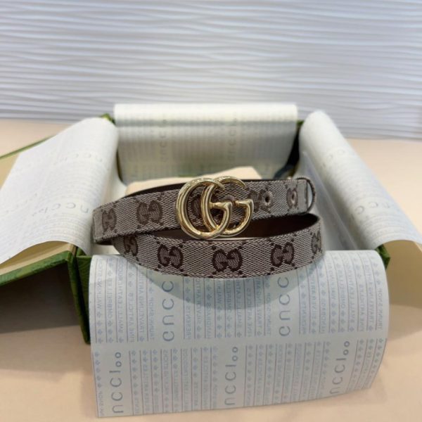 réplica,joyas,joyería,1:1,replica,fake,lujo,barato Hebilla Gucci doble G 2.0 de ancho