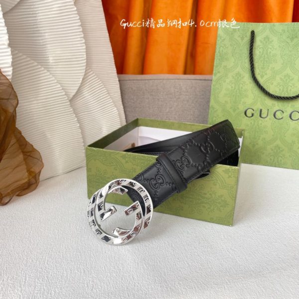 réplica,joyas,joyería,1:1,replica,fake,lujo,barato Ancho Gucci 4,0 CM