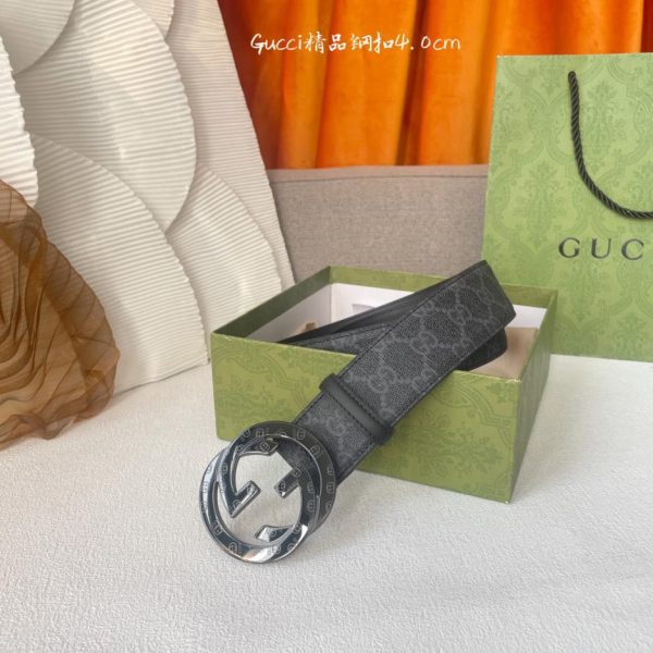 réplica,joyas,joyería,1:1,replica,fake,lujo,barato Gucci clásico ancho 4.0CM