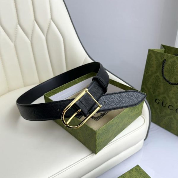 réplica,joyas,joyería,1:1,replica,fake,lujo,barato Cuero original Gucci ancho 4.0cm