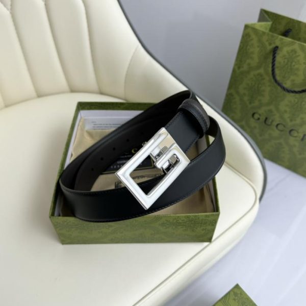 réplica,joyas,joyería,1:1,replica,fake,lujo,barato Ancho de cuero original Gucci 3,5 cm.