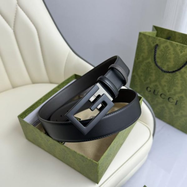réplica,joyas,joyería,1:1,replica,fake,lujo,barato Ancho de cuero original Gucci 3,5 cm.