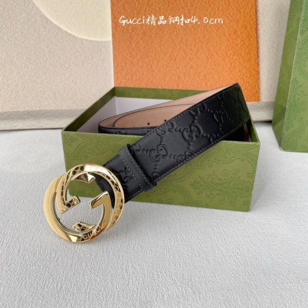 réplica,joyas,joyería,1:1,replica,fake,lujo,barato Gucci clásico ancho 4.0cm