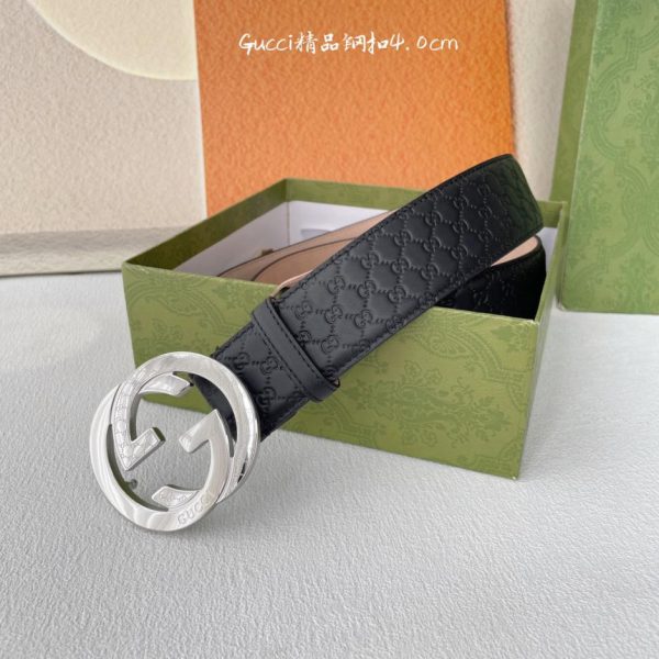 réplica,joyas,joyería,1:1,replica,fake,lujo,barato Gucci clásico ancho 4.0cm