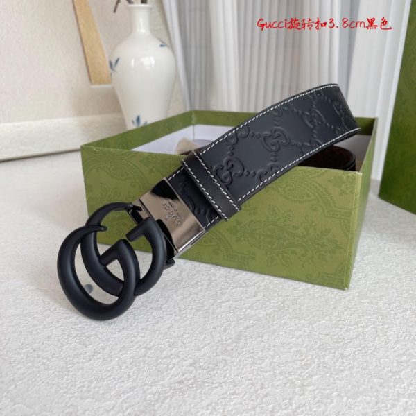 réplica,joyas,joyería,1:1,replica,fake,lujo,barato El nuevo cinturón de cuero repujado de Gucci mide 3,8 cm de ancho