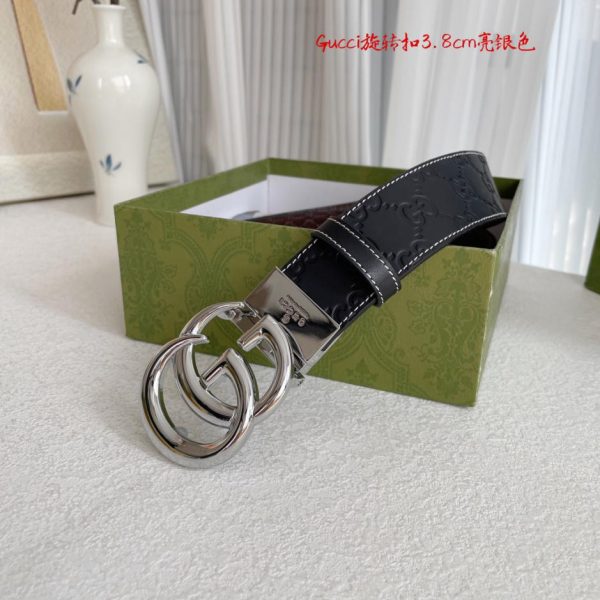 réplica,joyas,joyería,1:1,replica,fake,lujo,barato El nuevo cinturón de cuero repujado de Gucci mide 3,8 cm de ancho