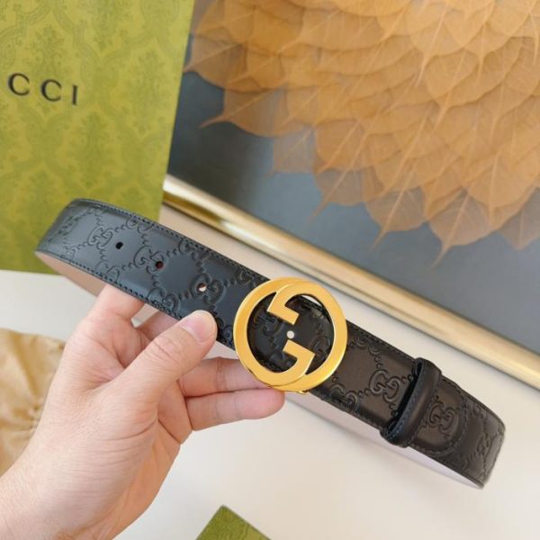 réplica,joyas,joyería,1:1,replica,fake,lujo,barato GUCCI nuevo entrelazado doble G4.0cm