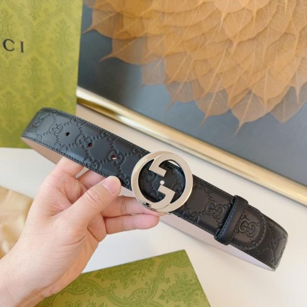 réplica,joyas,joyería,1:1,replica,fake,lujo,barato GUCCI nuevo entrelazado doble G4.0cm