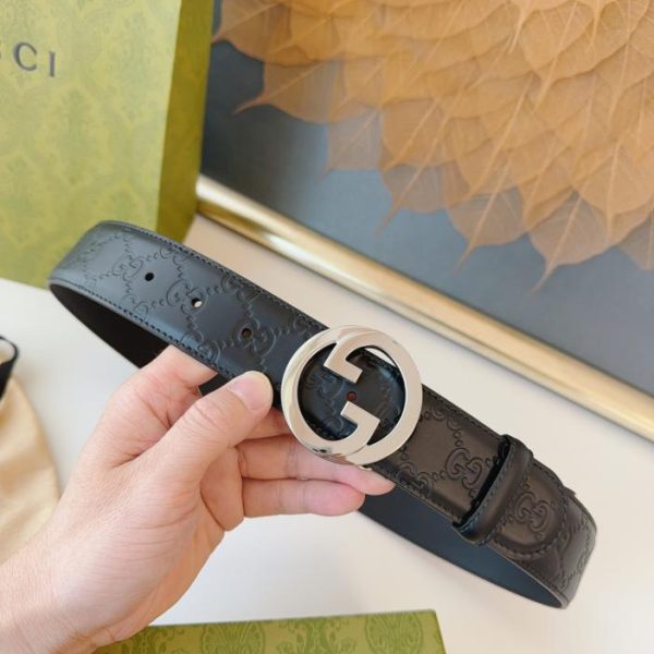 réplica,joyas,joyería,1:1,replica,fake,lujo,barato GUCCI nuevo entrelazado doble G4.0cm