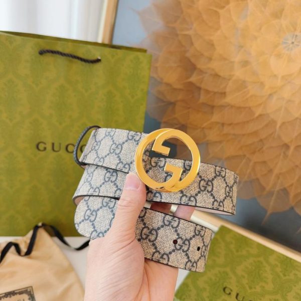 réplica,joyas,joyería,1:1,replica,fake,lujo,barato GUCCI nuevo entrelazado doble G4.0cm