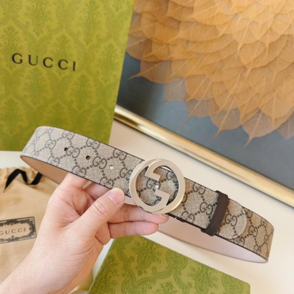 réplica,joyas,joyería,1:1,replica,fake,lujo,barato GUCCI nuevo entrelazado doble G4.0cm