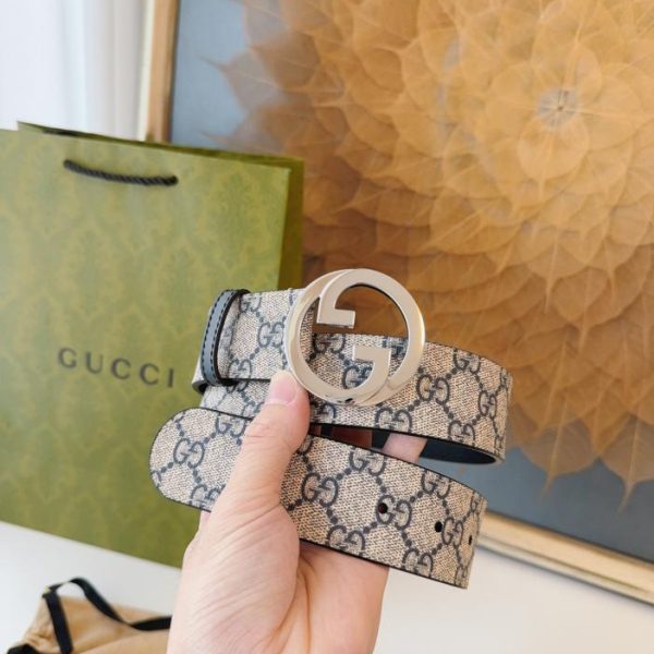 réplica,joyas,joyería,1:1,replica,fake,lujo,barato GUCCI nuevo entrelazado doble G4.0cm