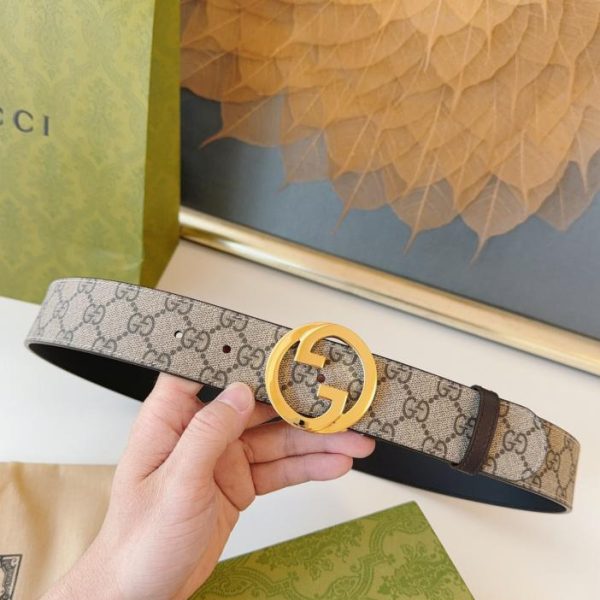 réplica,joyas,joyería,1:1,replica,fake,lujo,barato GUCCI nuevo entrelazado doble G4.0cm