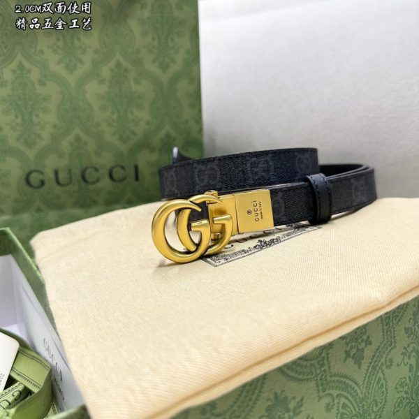 réplica,joyas,joyería,1:1,replica,fake,lujo,barato Ancho Gucci 2,0 CM