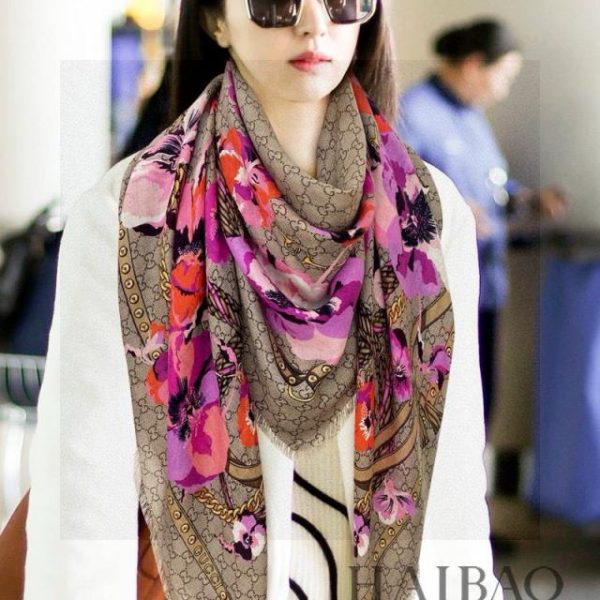 réplica,joyas,joyería,1:1,replica,fake,lujo,barato Cadena de bolso Gucci y flores.